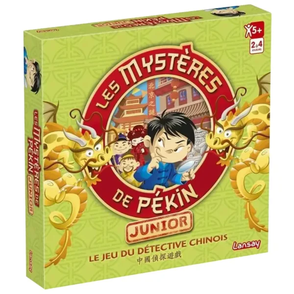 Les mystères de Pékin junior - réflexion et déduction - boite de jeu