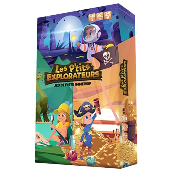 Les p'tits explorateurs - escape game - boite de jeu