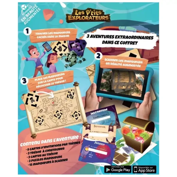 Les p'tits explorateurs - escape game - explications