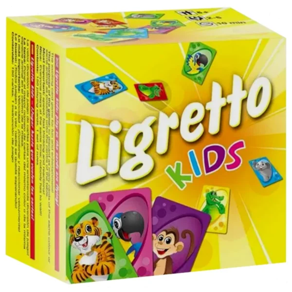Ligretto kids - observation et rapidité - boite de jeu