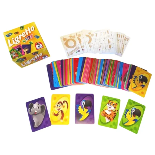 Ligretto kids - observation et rapidité - contenu de la boite