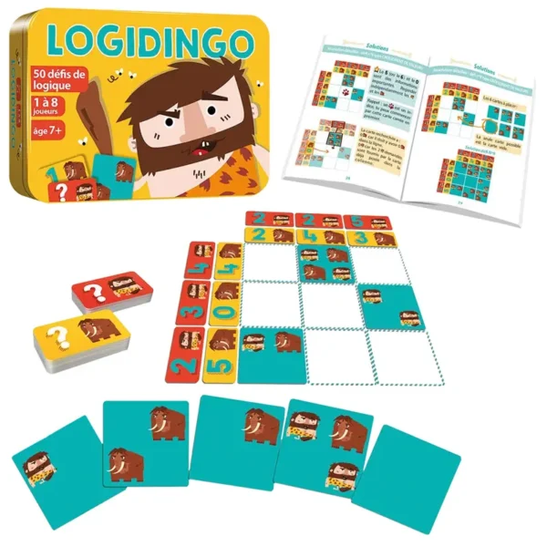 Logidingo - réflexion et déduction - contenu de la boite