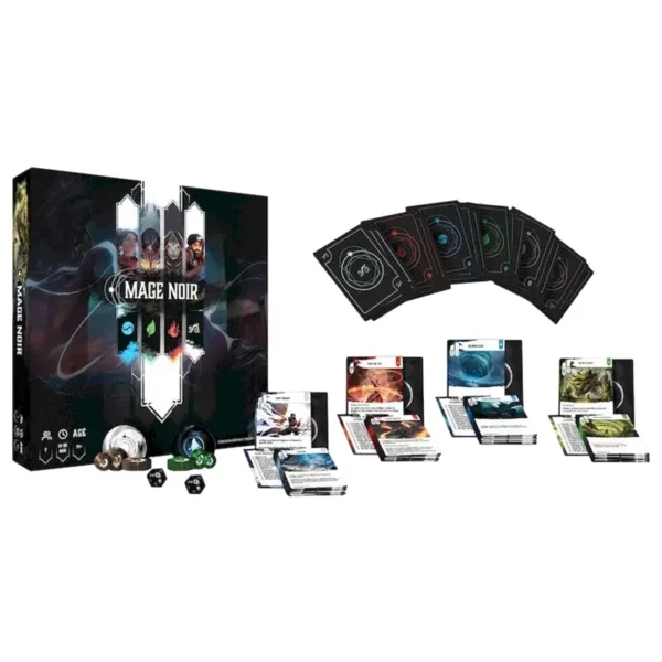 Mage Noir le jeu de cartes évolutif - boite de base