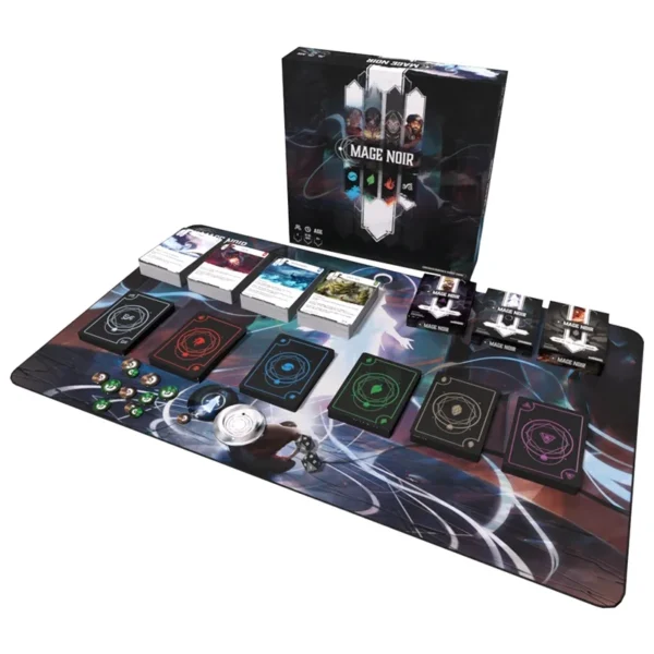 Mage Noir le jeu de cartes évolutif - boite de base