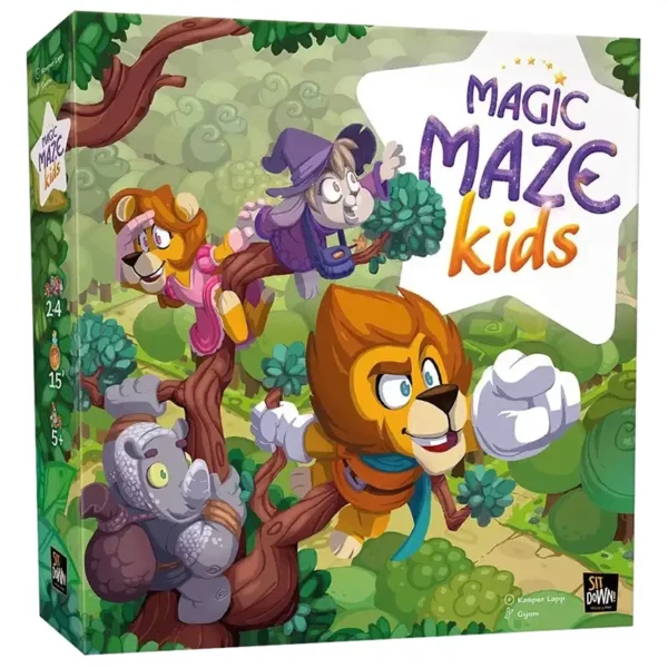 Magic maze kids - réflexion et stratégie - boite de jeu