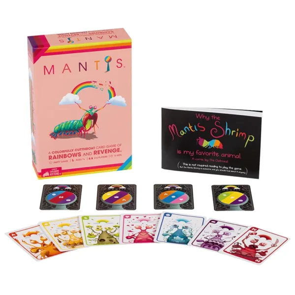Mantis - réflexion et stratégie - contenu de la boite