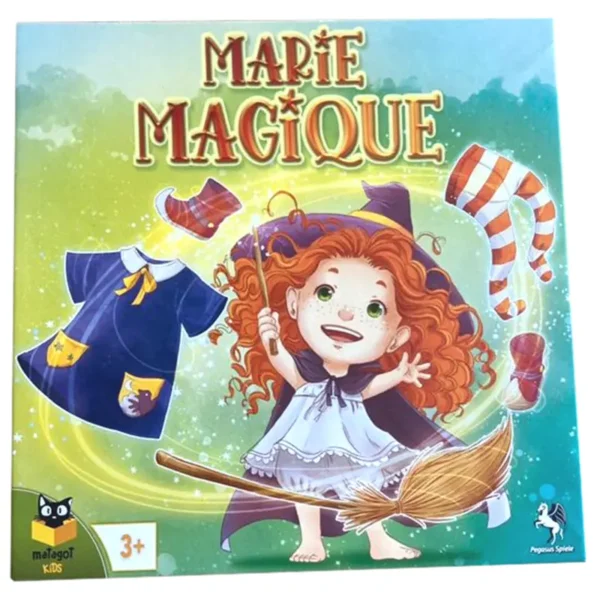 Marie magique - mémoire et déduction - boite de jeu