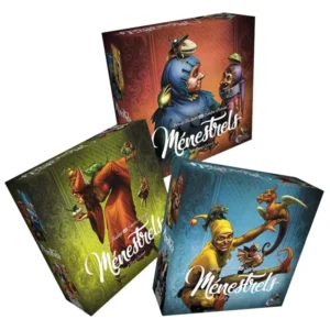 Ménestrels - observation et stratégie - boites de jeu