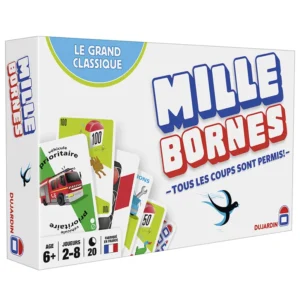 Mille bornes - classique revisité - boite de jeu