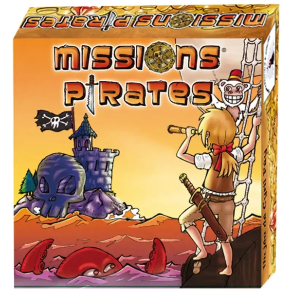 Missions pirates - mémoire et déduction - boite de jeu