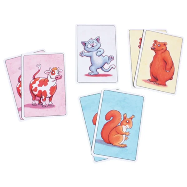 Mistigri des animaux - ambiance - cartes