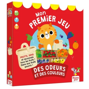 Mon premier jeu des odeurs et des couleurs - réflexion et déduction - boite de jeu