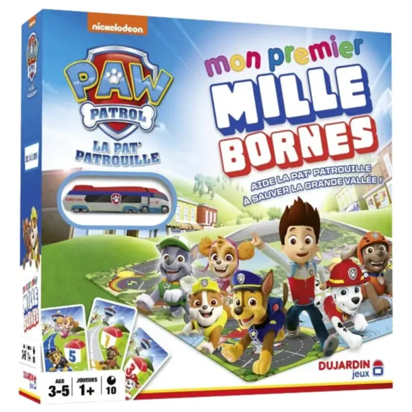 Mon premier mille bornes - classique revisité - boite de jeu