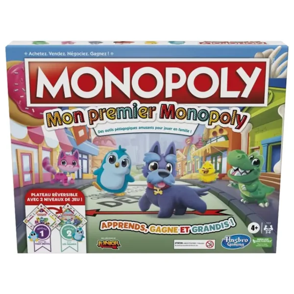 Mon premier monopoly - classique revisité - boite de jeu