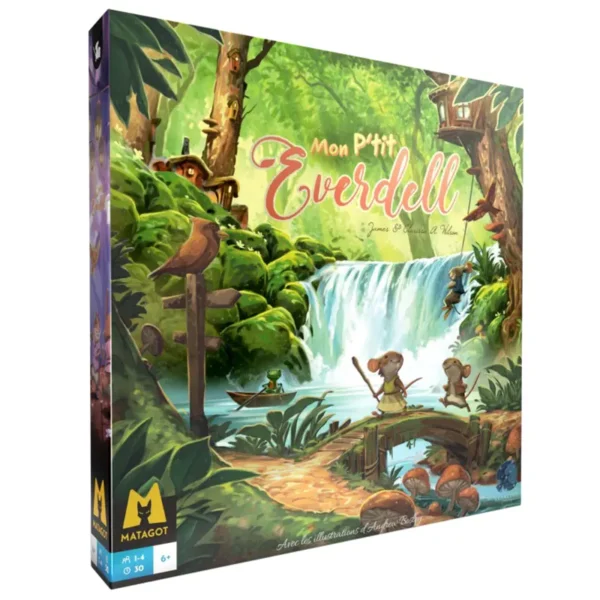 Mon p'tit Everdell - réflexion et stratégie - boite de jeu