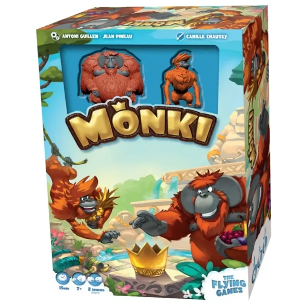 Monki - réflexion et stratégie - boite de jeu