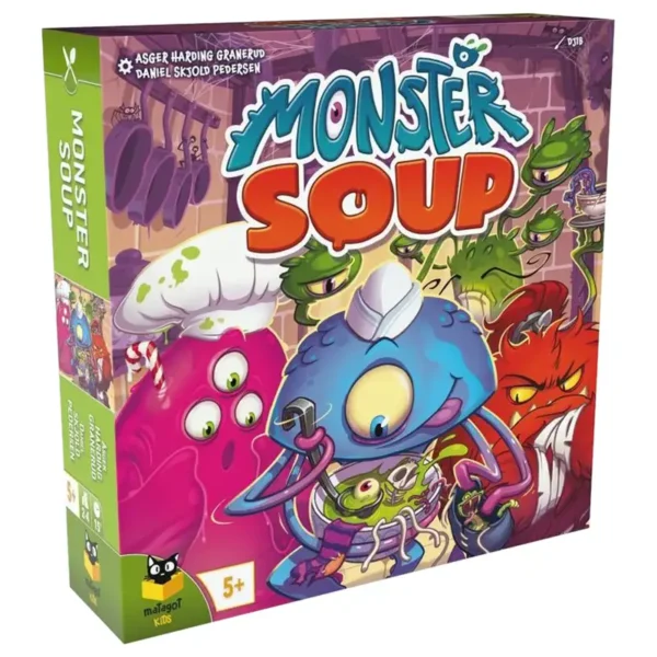 Monster soup - réflexion et déduction - boite de jeu