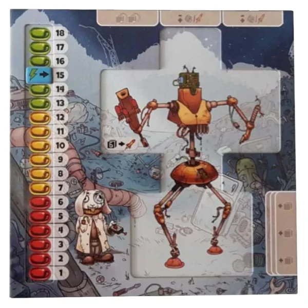 Moon bots - réflexion et stratégie - plateau