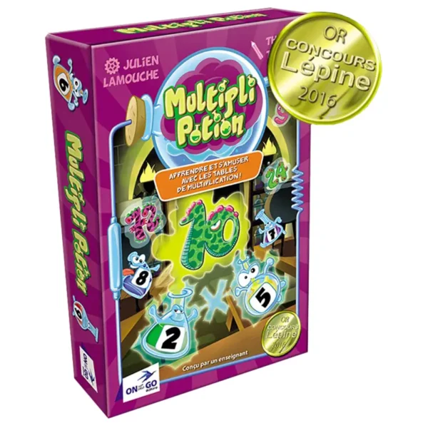Multiplipotion - éducatif - boite de jeu