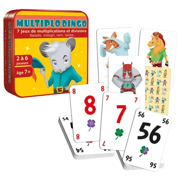 Multiplodingo - éducatif - contenu de la boite