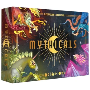 Mythicals - réflexion et stratégie - boite de jeu