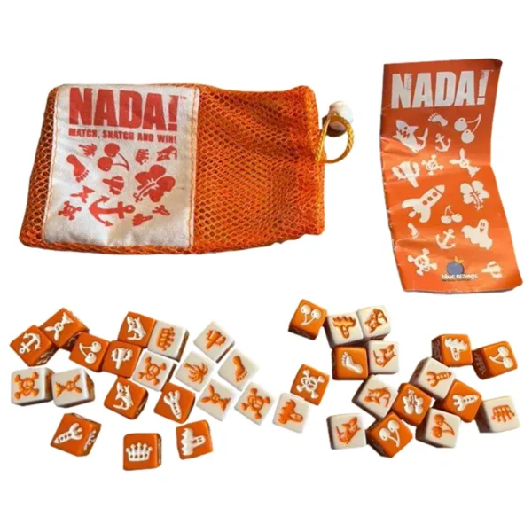 Nada - observation et rapidité - contenu de la boite