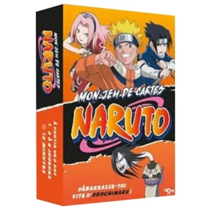Naruto - mon jeu de cartes - classique revisité - boite de jeu