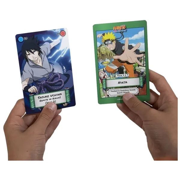Naruto Shippuden : combat de ninjas - réflexion et stratégie - cartes