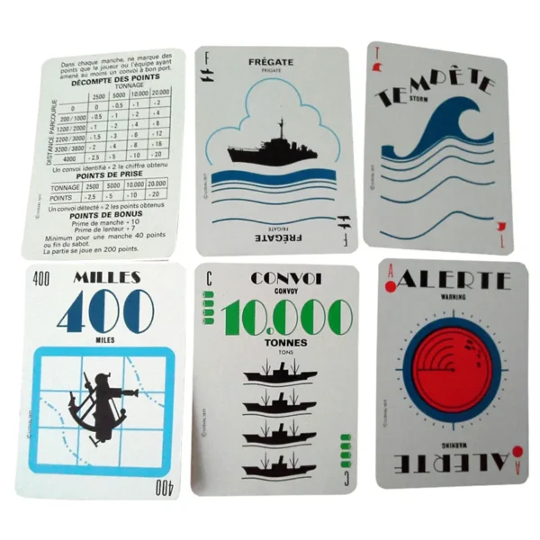 Nautic miles - réflexion et stratégie - cartes