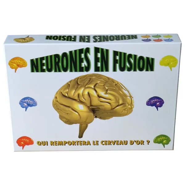Neurones en fusion - mémoire et rapidité - boite de jeu