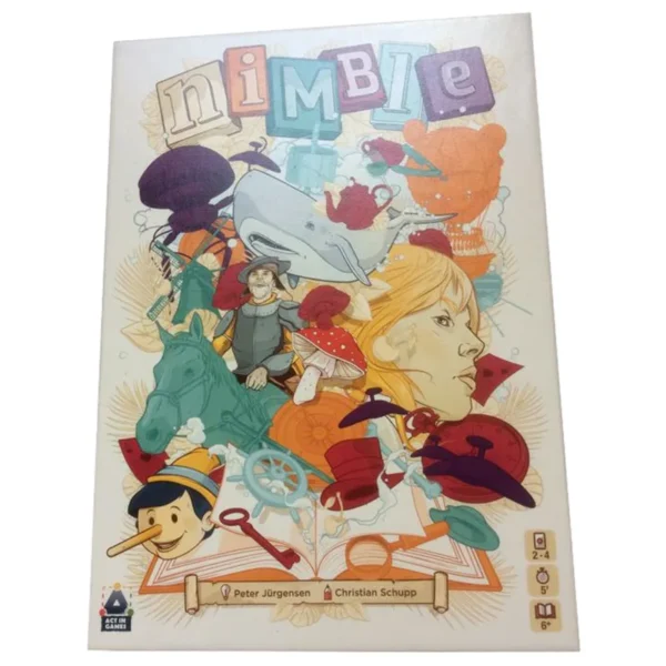 Nimble - observation et rapidité - boite de jeu