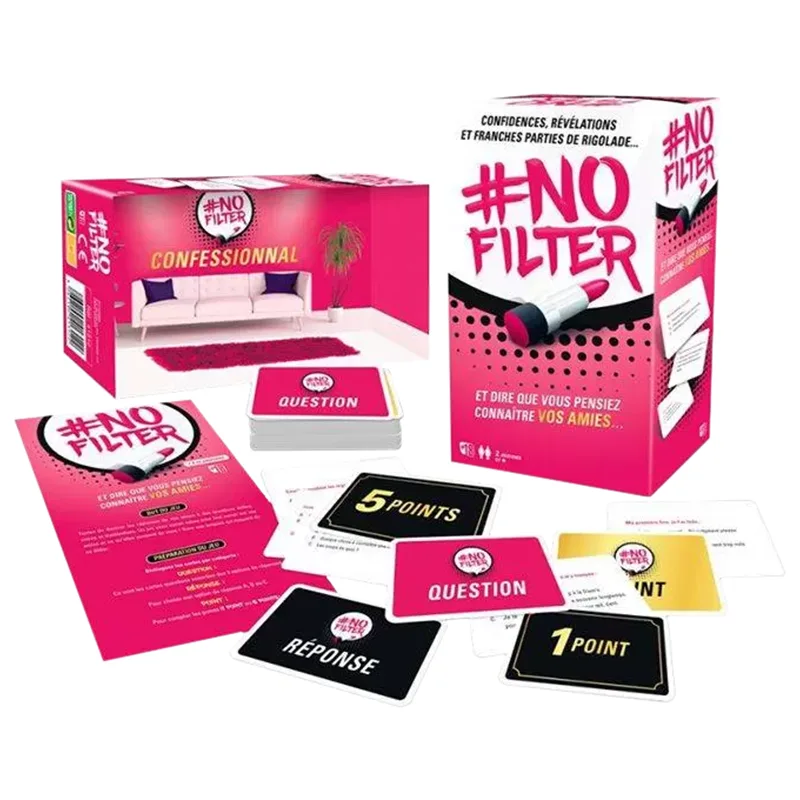 #No filter - ambiance - contenu de la boite