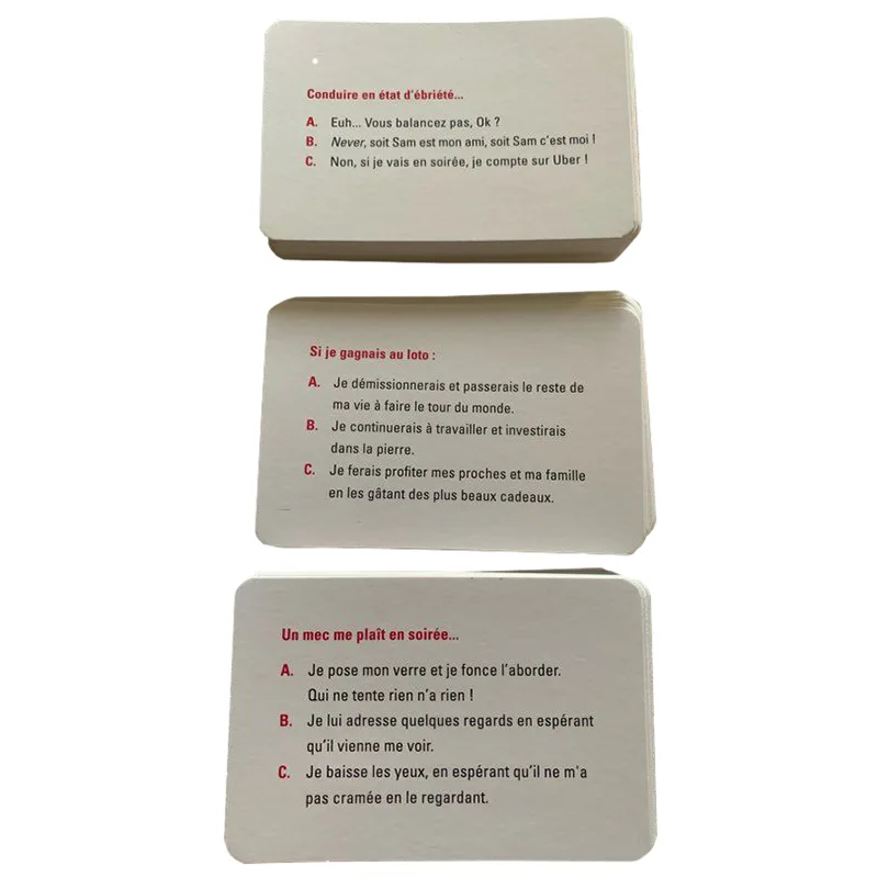 #No filter - ambiance - cartes