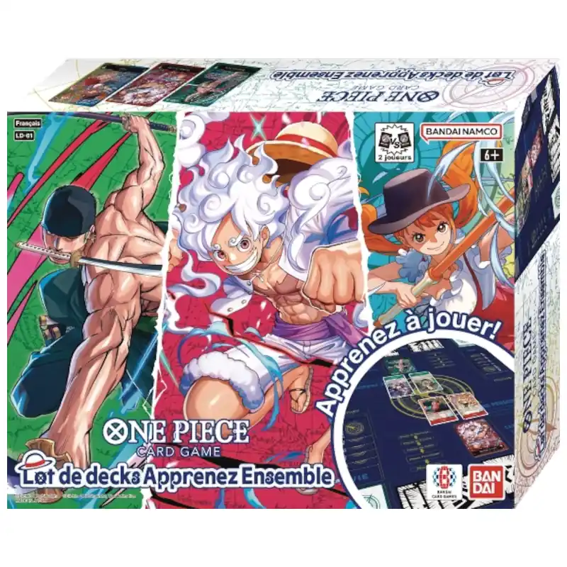 One Piece : apprenez ensemble - le jeu de carte à collectionner