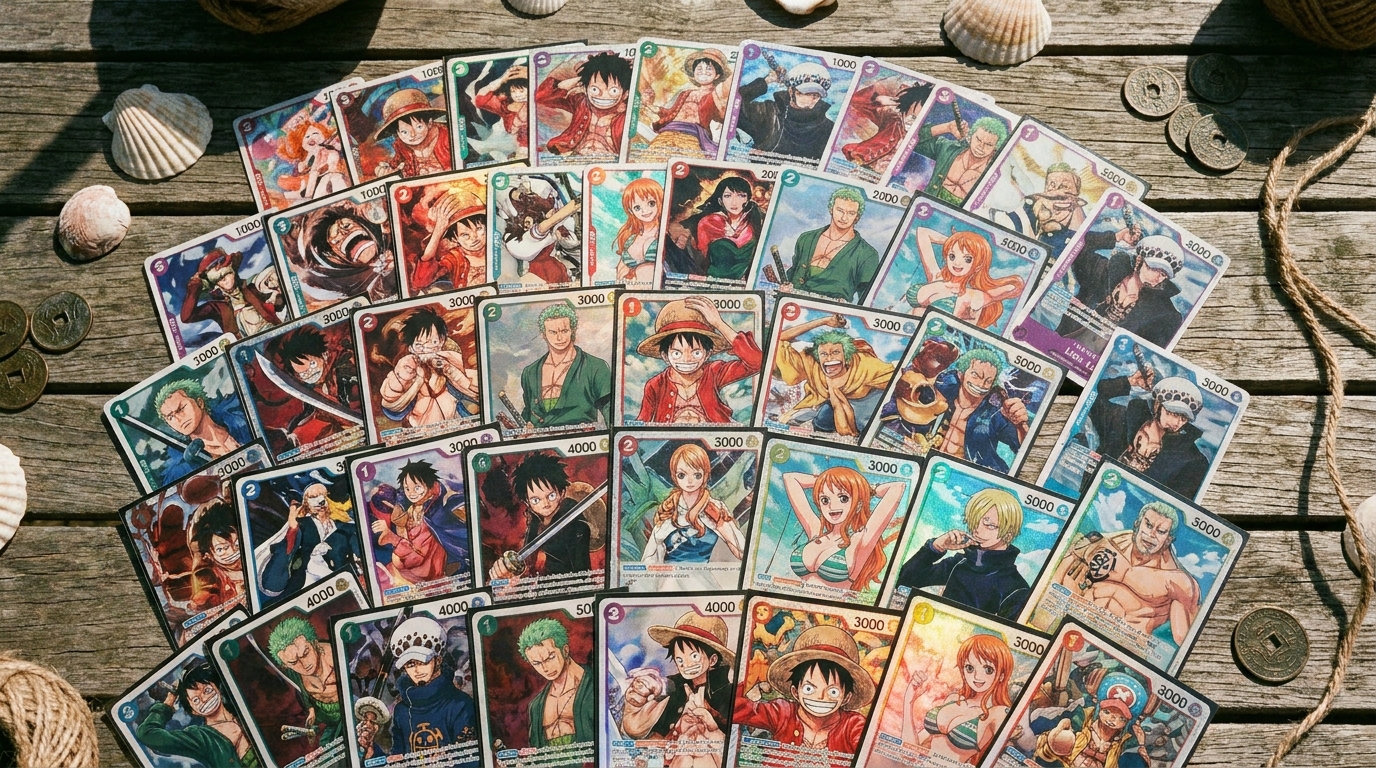 Que vaut One Piece card game face aux autres JCC - le blog du Dragon du jeu