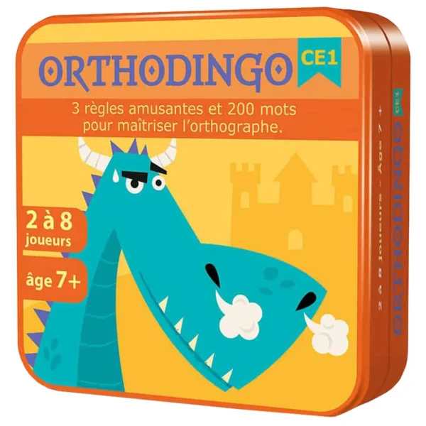 Orthodingo CE1 - éducatif - boite de jeu