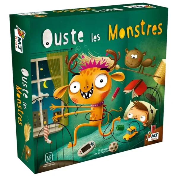 Ouste les monstres - réflexion et déduction - boite de jeu
