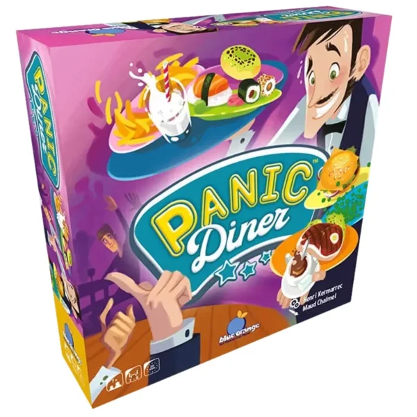 Panic diner - observation et rapidité - boite de jeu