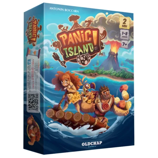 Panic island - mémoire et rapidité - boite de jeu