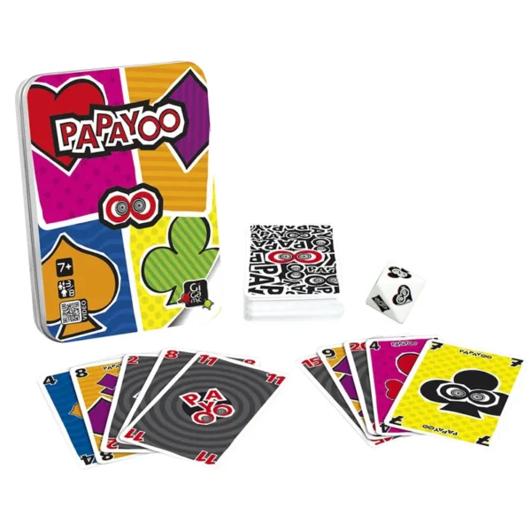 Papayoo - réflexion et stratégie - contenu de la boite