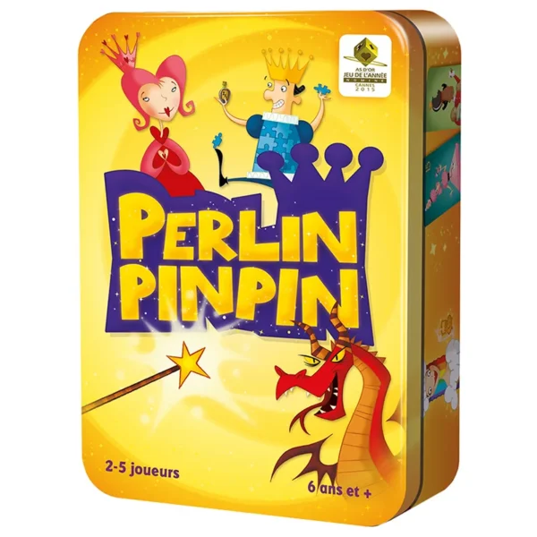 Perlinpinpin - mémoire et stratégie - boite de jeu