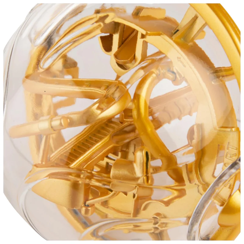 Perplexus Go Vif d'or - Jeu d'adresse - vue en détail de la sphère
