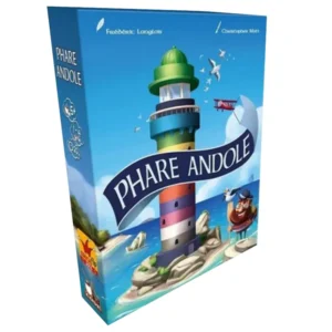 Phare andole - mémoire et rapidité - boite de jeu