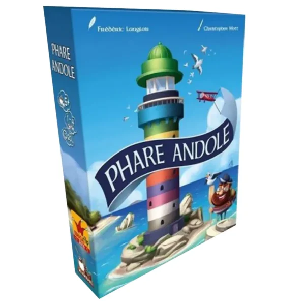 Phare andole - mémoire et rapidité - boite de jeu