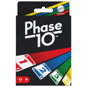 Phase 10 - réflexion et stratégie - boite de jeu