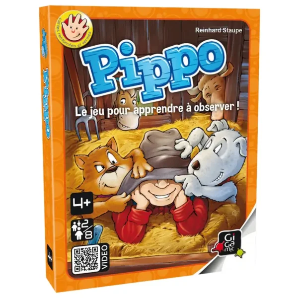 Pippo - observation et rapidité - boite de jeu