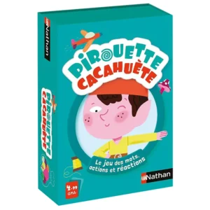 Pirouette cacahuète - mémoire et rapidité - boite de jeu