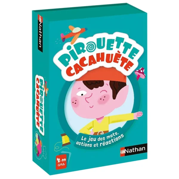 Pirouette cacahuète - mémoire et rapidité - boite de jeu