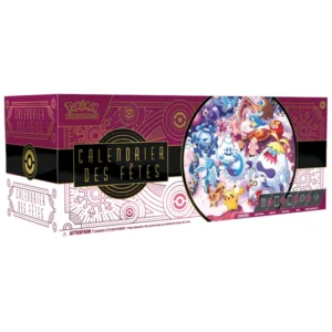 Calendrier des fêtes Pokémon, le jeu de cartes à collectionner