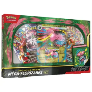 Coffret collection premium Méga Florizarre-ex - Pokémon le jeu de cartes à collectionner